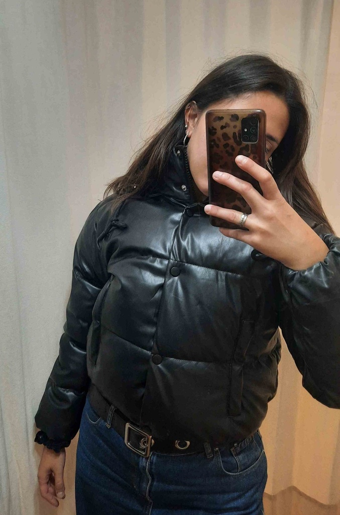 Campera Puffer Engomada