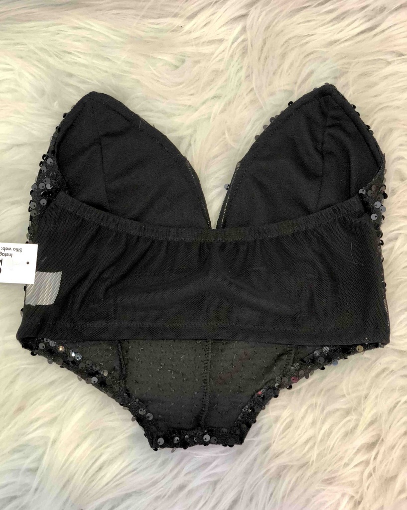 Top Corset Lentejuelas