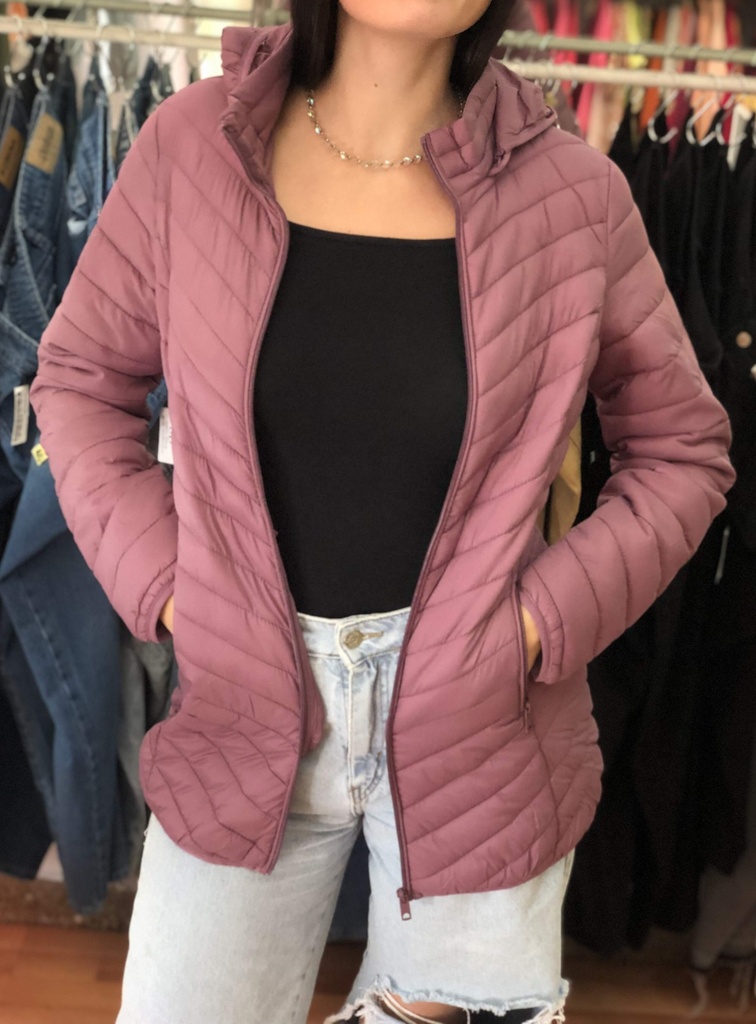 Campera Canelon Violeta