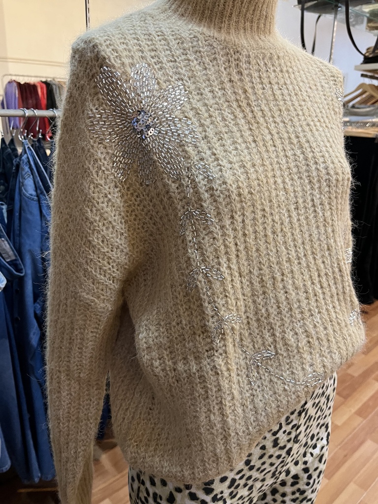 Sweater beige Mostacillas