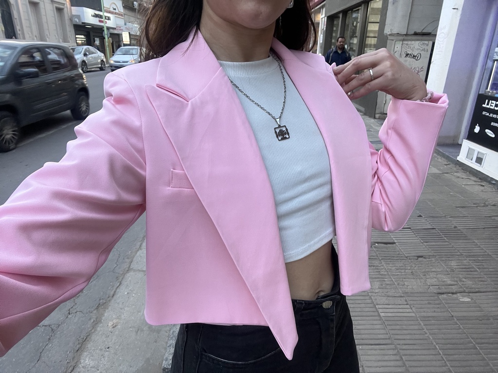 Blazer Rosa Olinda Bis