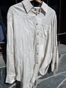 Camisa lino beige Palel