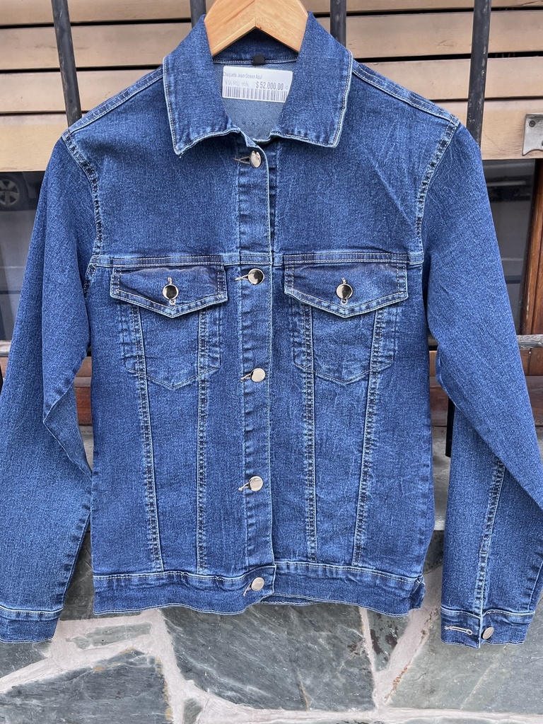 Chaqueta Jean Ocean Azul