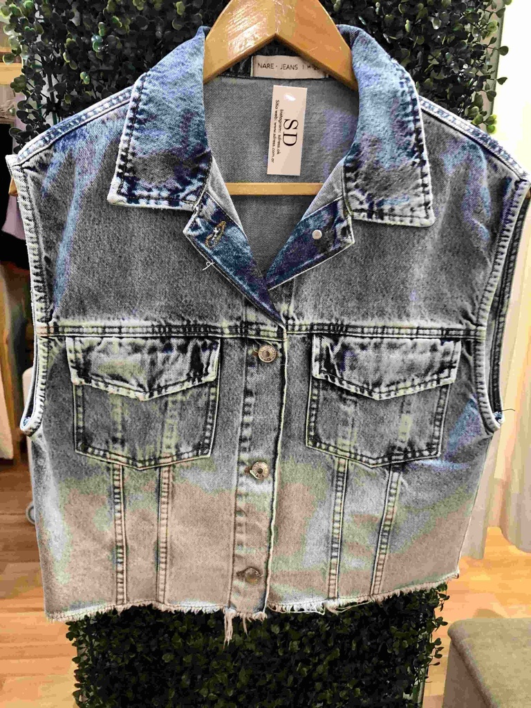 Chaleco jean Evelyn