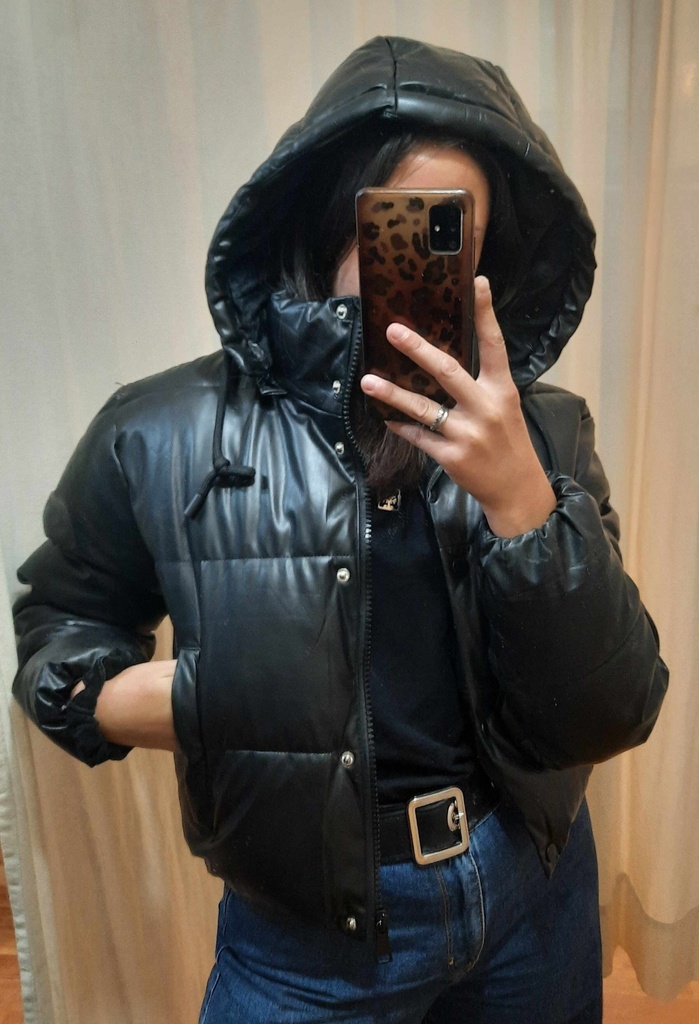 Campera Puffer Engomada