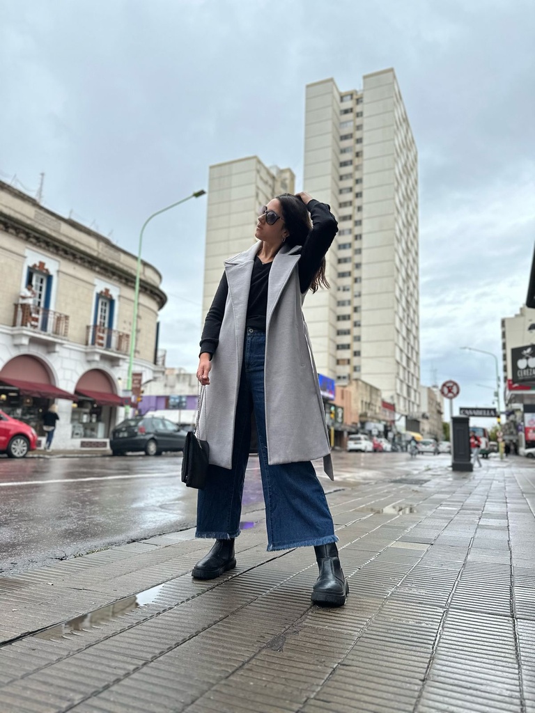 Chaleco Paño Forrado