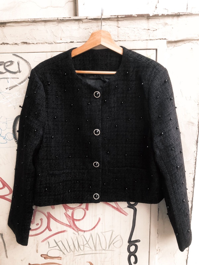 Cardigan perlas Chanel