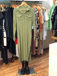 Vestido Camisero Lino M/L