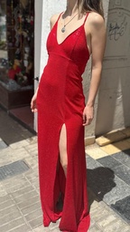 Vestido Largo Lentejuelas Taza