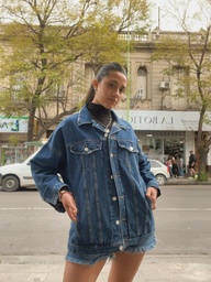 Campera Jean Oversize Lola