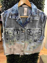 Chaleco jean Evelyn