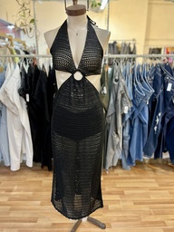 Vestido largo argolla Hilo