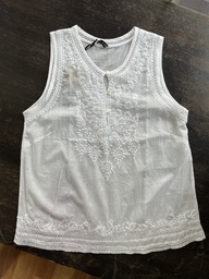 Blusa blanca Siall
